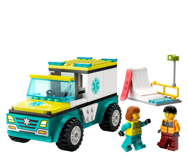 LEGO City 60403 Karetka i snowboardzista - 1202605 - zdjęcie 8